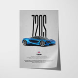 720S Car Poster