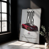 720S Car Poster