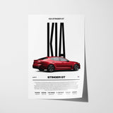 Kia Stinger GT Poster