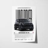 Land Rover Defender 110 V8 Poster