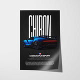 Chiron Pur Sport Car Poster