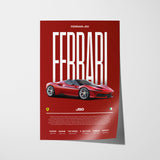 Ferrari J50 Poster