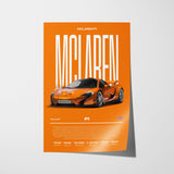 McLaren P1 Poster