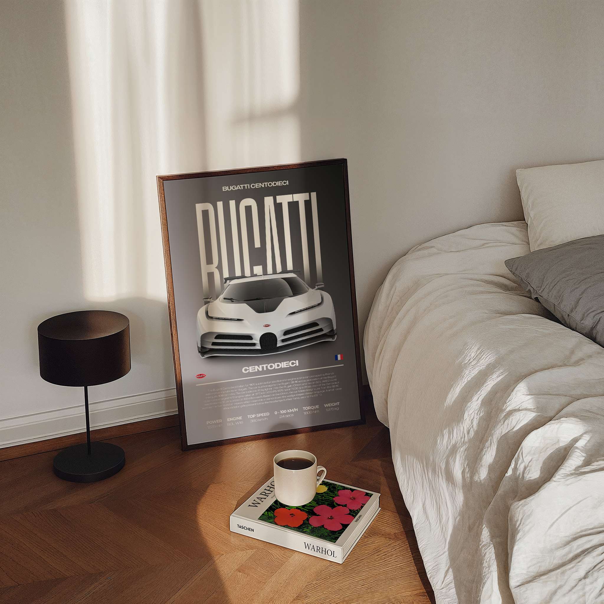 Bugatti Centodieci Poster