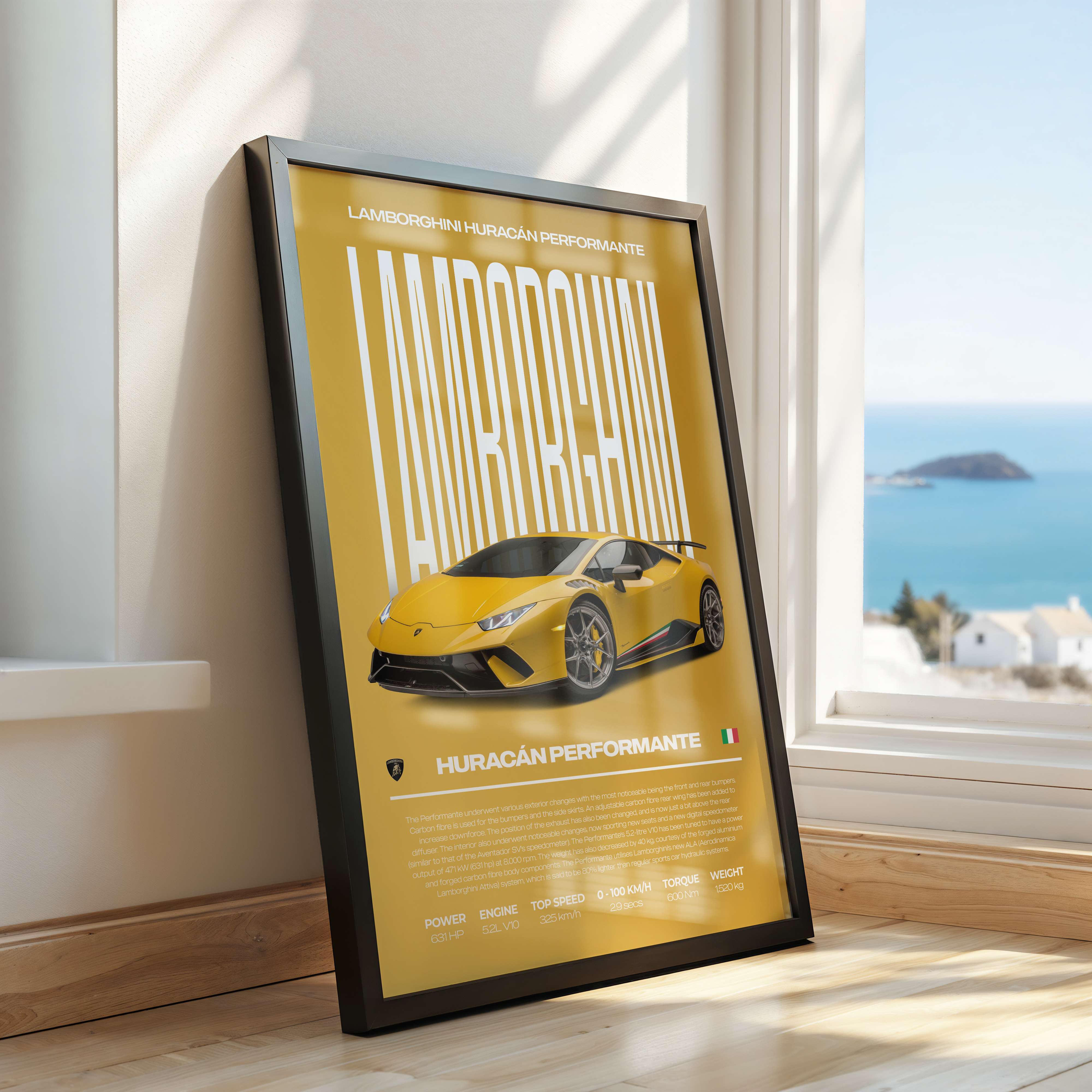 Lamborghini Huracán Performante Poster