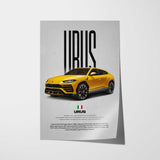 Urus Car Poster