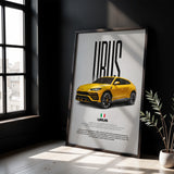Urus Car Poster