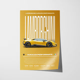 Lamborghini Huracán Performante Poster