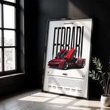 Ferrari F80 Poster