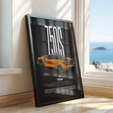 750S Car Poster