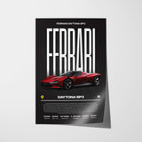 Ferrari Daytona SP3 Poster