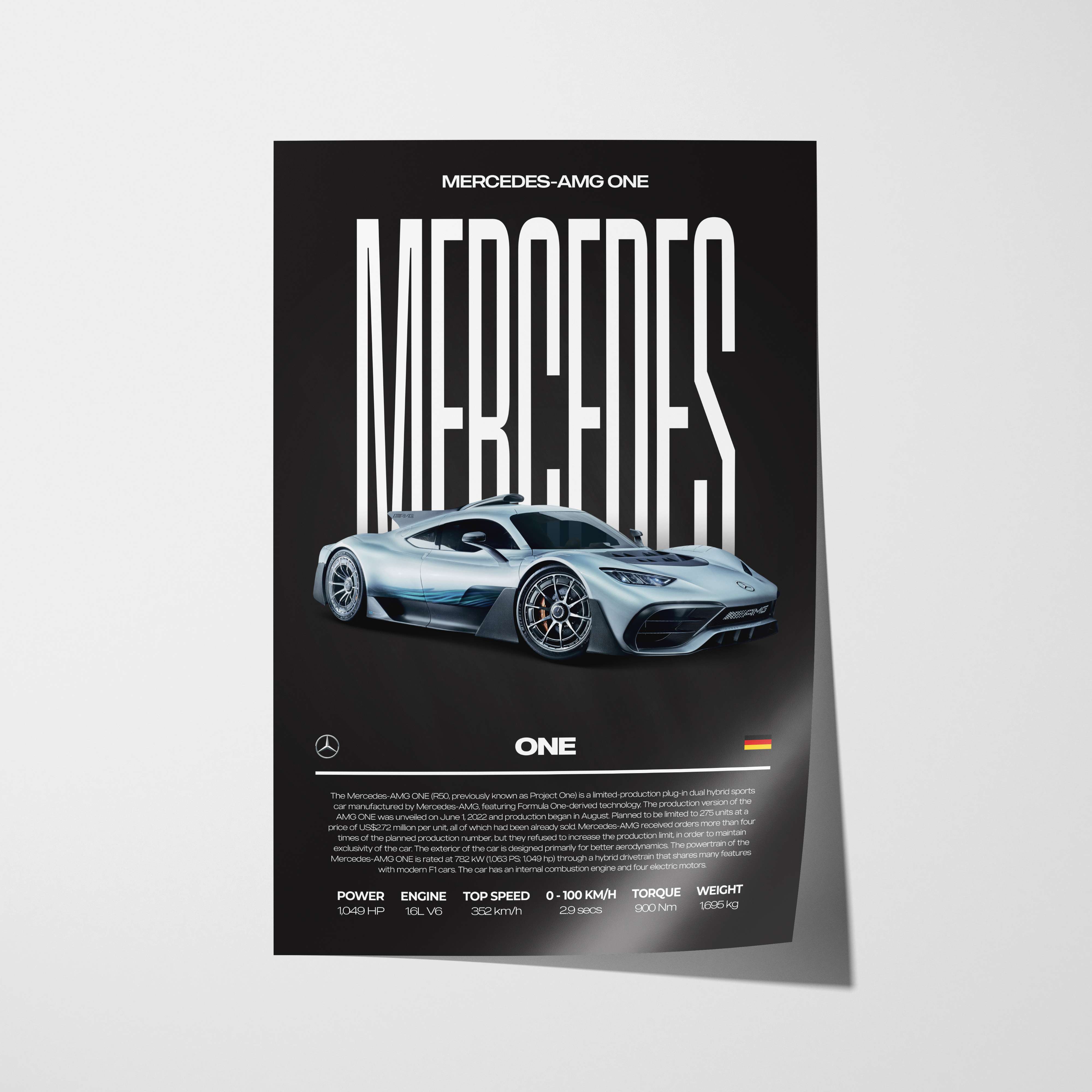 Mercedes-AMG One Poster