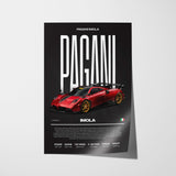 Pagani Imola Poster