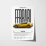 Ferrari F12 TDF Poster