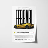 Ferrari 812 Competizione A Poster