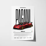 Pagani Imola Poster