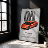 Huracán EVO Car Poster