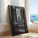 P1 Car Poster