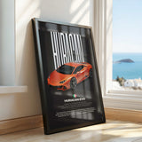 Huracán EVO Car Poster