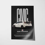 Civic Type R FK2 Car Poster