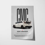 Civic Type R FK2 Car Poster