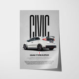Civic Type R FK2 Car Poster