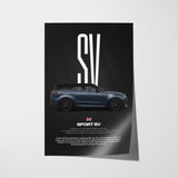 Sport SV Car Poster