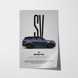 Sport SV Car Poster