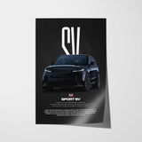 Sport SV Car Poster
