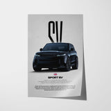 Sport SV Car Poster