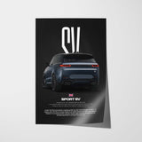 Sport SV Car Poster