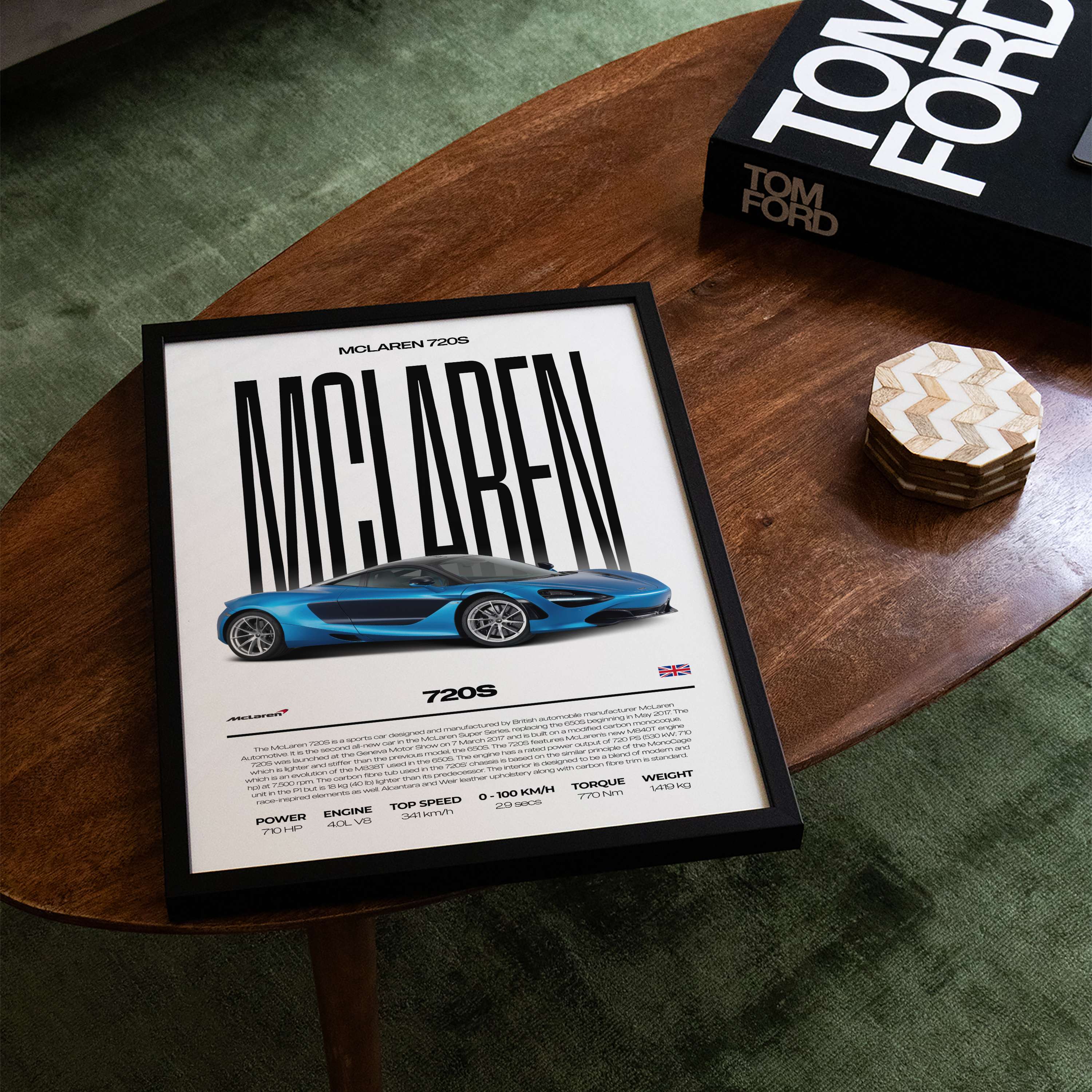 McLaren 720S Poster