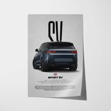 Sport SV Car Poster