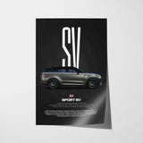Sport SV Car Poster
