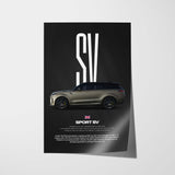Sport SV Car Poster