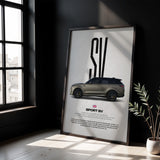 Sport SV Car Poster