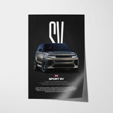 Sport SV Car Poster