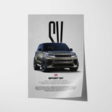 Sport SV Car Poster