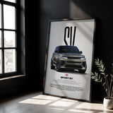 Sport SV Car Poster