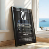 Sport SV Car Poster