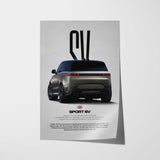 Sport SV Car Poster