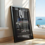 Sport SV Car Poster
