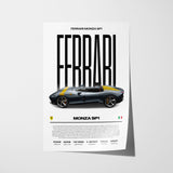 Ferrari Monza SP1 Poster