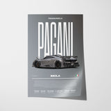 Pagani Imola Poster