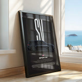 Sport SV Car Poster