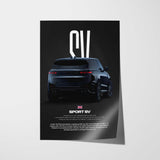 Sport SV Car Poster