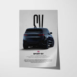 Sport SV Car Poster