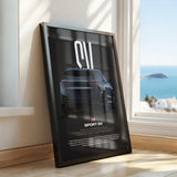 Sport SV Car Poster