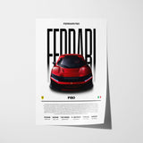 Ferrari F80 Poster