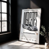 Mercedes-Benz CLK GTR Poster